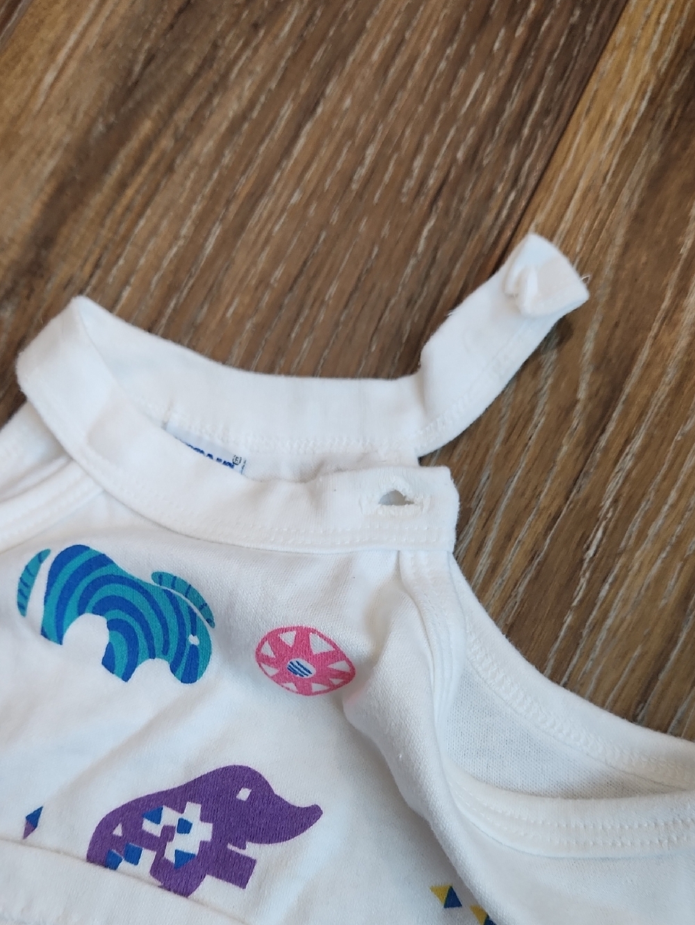 Vintage Stone Apparel Kids Elephant Sleeveless Tee Blue Purple Green Yellow Pink - Picture 8 of 9